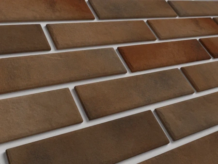Клинкерная плитка ELEMENT KLINKER /  Ретро /  Кирпич Кардамон матовый / Retro Brick Cardamon mat 6.5х24.5х0.9