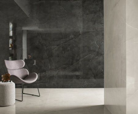 Керамогранит / Atlas Concorde / Марвел Оникс /Marvel Onyx / Ноир 60х60 лаппатированный/Noir 60x60 lapp