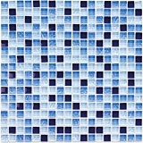 Blue Drops стеклянная мозаика 300*300
