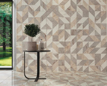 Керамогранит / Atlas Concorde Russia  /империя/Эмпаир/Empire /Сильвер Рут 80х80 лаппатированный/Silver Root 80x80 lapp